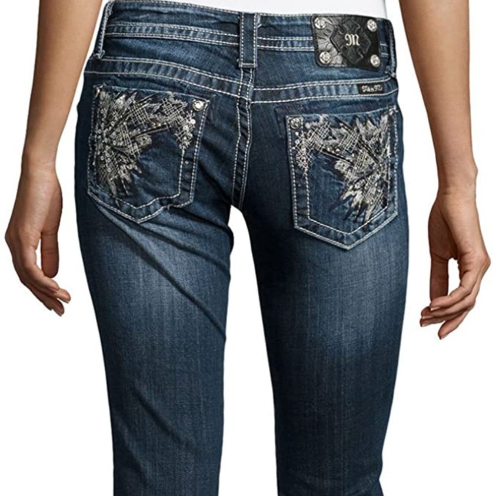 Miss Me jp5775b Jeans Size 26 Boot (z5)^